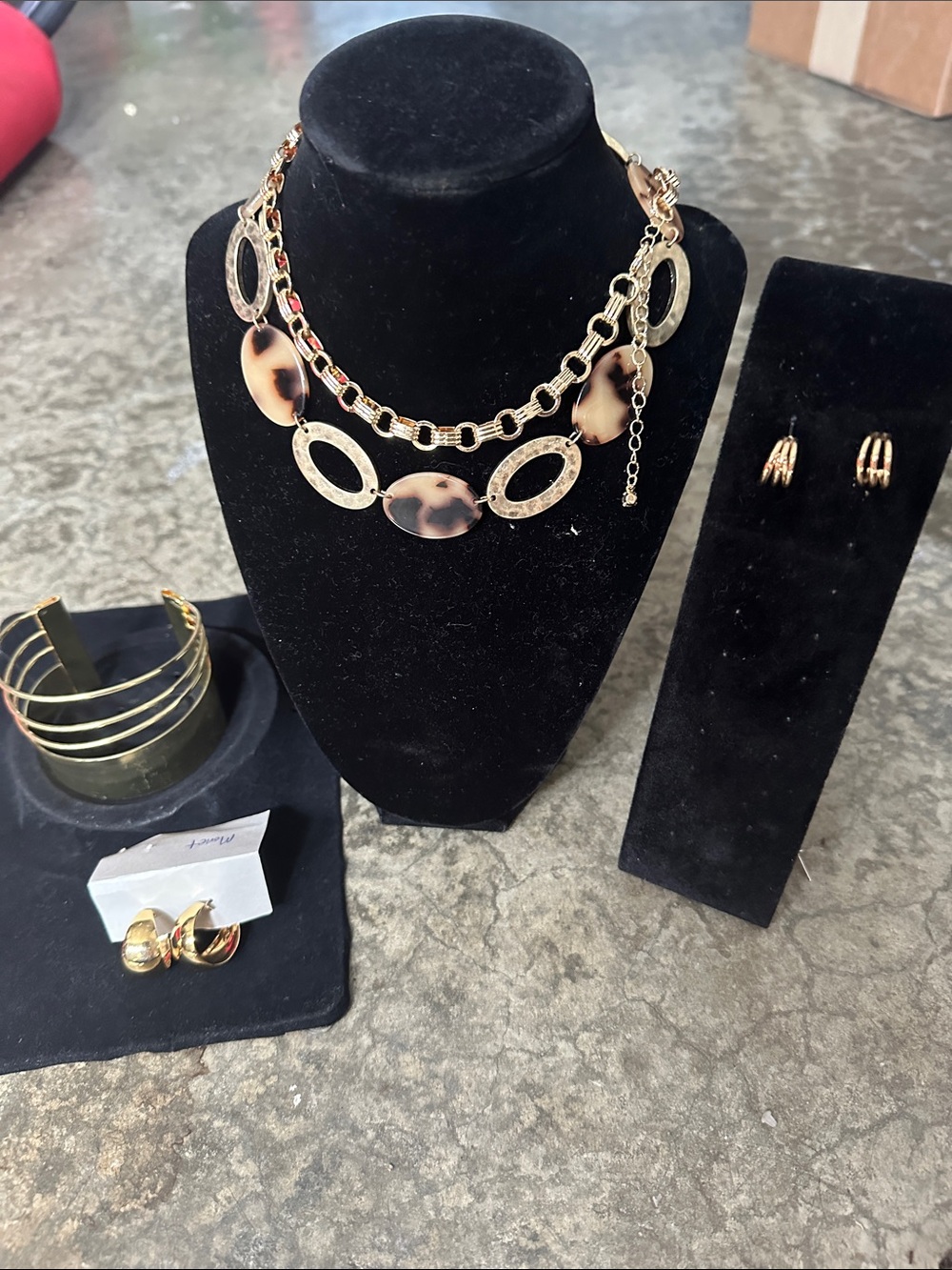 Gold-tone jewelry bundle- Women Jewelry